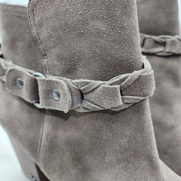 Sam Edelman Women's Minetta Suede Block Heel Ankle Boot - 11M - Picture 3 of 11